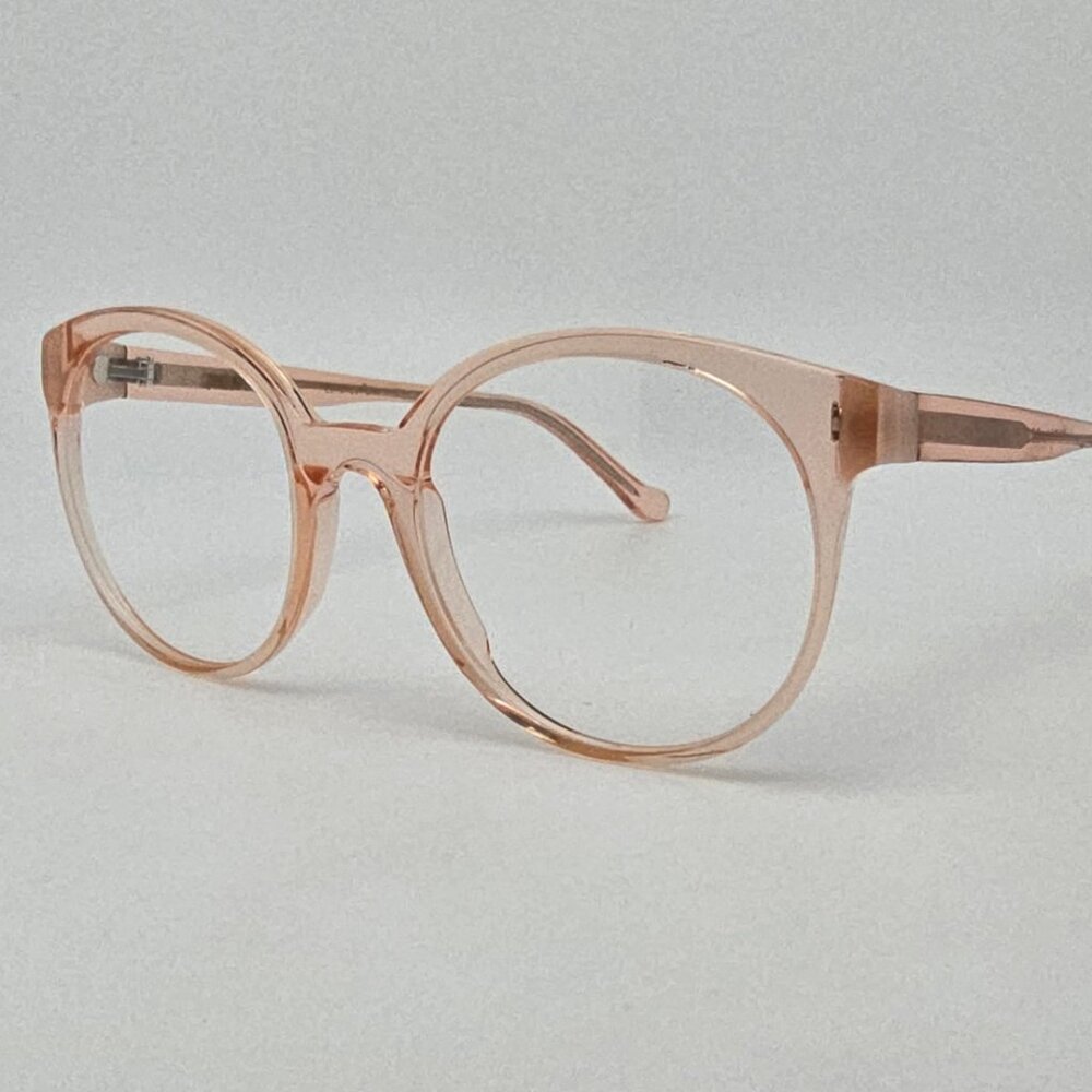 Caroline Abram Nubia 220 Rose Crystal Eyeglasses Frame France 51-20-135